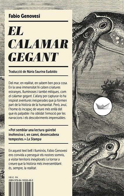 EL CALAMAR GEGANT | 9788419332493 | GENOVESI, FABIO | Llibreria La Font de Mimir - Llibreria online Barcelona - Comprar llibres català i castellà