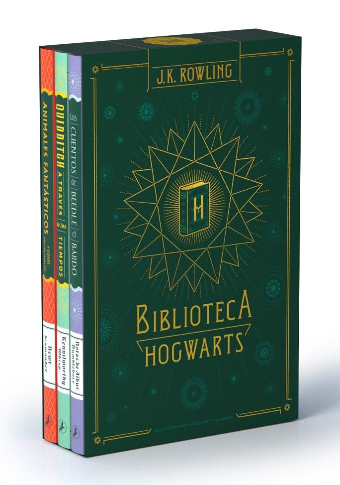 BIBLIOTECA HOGWARTS (EDICIÓN ESTUCHE) | 9788418797569 | ROWLING, J.K. | Llibreria La Font de Mimir - Llibreria online Barcelona - Comprar llibres català i castellà