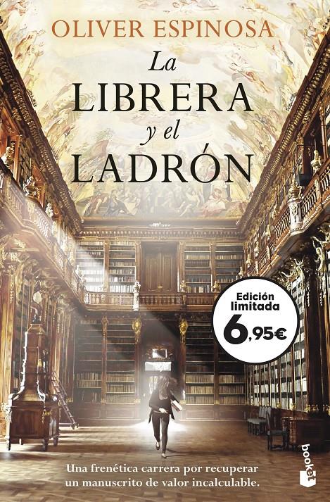 LA LIBRERA Y EL LADRÓN | 9788408243588 | ESPINOSA, OLIVER | Llibreria La Font de Mimir - Llibreria online Barcelona - Comprar llibres català i castellà