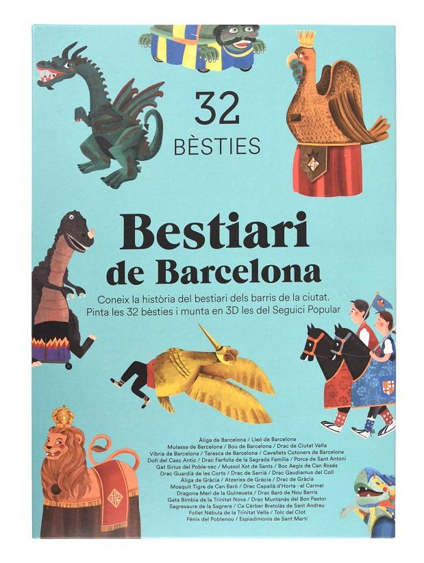 BESTIARI DE BARCELONA. 32 BÈSTIES | 9788491563747 | ALONSO CRUZET, NICOLÀS/BERLOSO CLARÀ, LAIA | Llibreria La Font de Mimir - Llibreria online Barcelona - Comprar llibres català i castellà