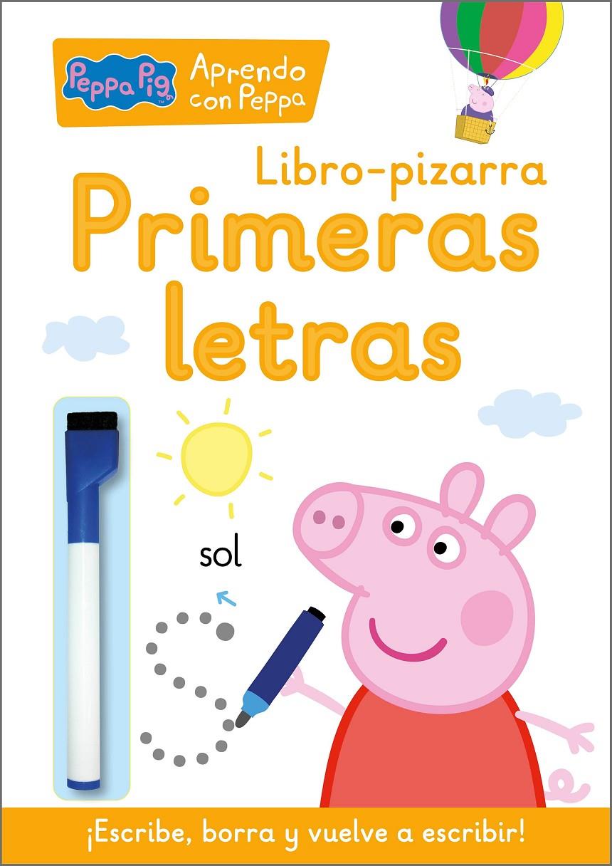 PRIMERAS LETRAS (LIBRO-PIZARRA) (APRENDO CON PEPPA PIG) | 9788448859077 | HASBRO,/EONE, | Llibreria La Font de Mimir - Llibreria online Barcelona - Comprar llibres català i castellà