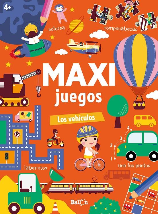 MAXI JUEGOS - LOS VEHÍCULOS | 9789403225678 | BALLON | Llibreria La Font de Mimir - Llibreria online Barcelona - Comprar llibres català i castellà
