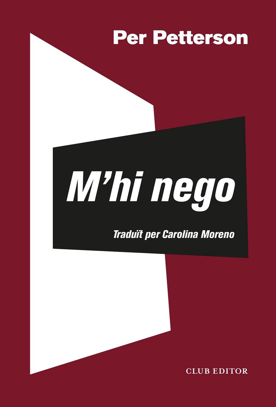 M'HI NEGO | 9788473293624 | PETTERSON, PER | Llibreria La Font de Mimir - Llibreria online Barcelona - Comprar llibres català i castellà