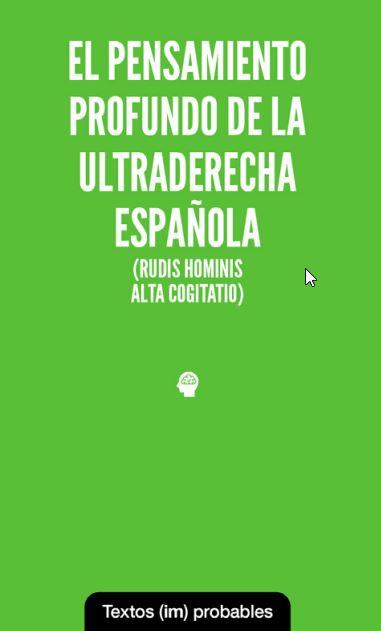 EL PENSAMIENTO PROFUNDO DE LA ULTRADERECHA ESPAÑOLA | 9788412744699 | VV.AA. | Llibreria La Font de Mimir - Llibreria online Barcelona - Comprar llibres català i castellà