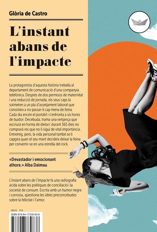 L'INSTANT ABANS DE L'IMPACTE | 9788417339838 | DE CASTRO, GLÒRIA | Llibreria La Font de Mimir - Llibreria online Barcelona - Comprar llibres català i castellà