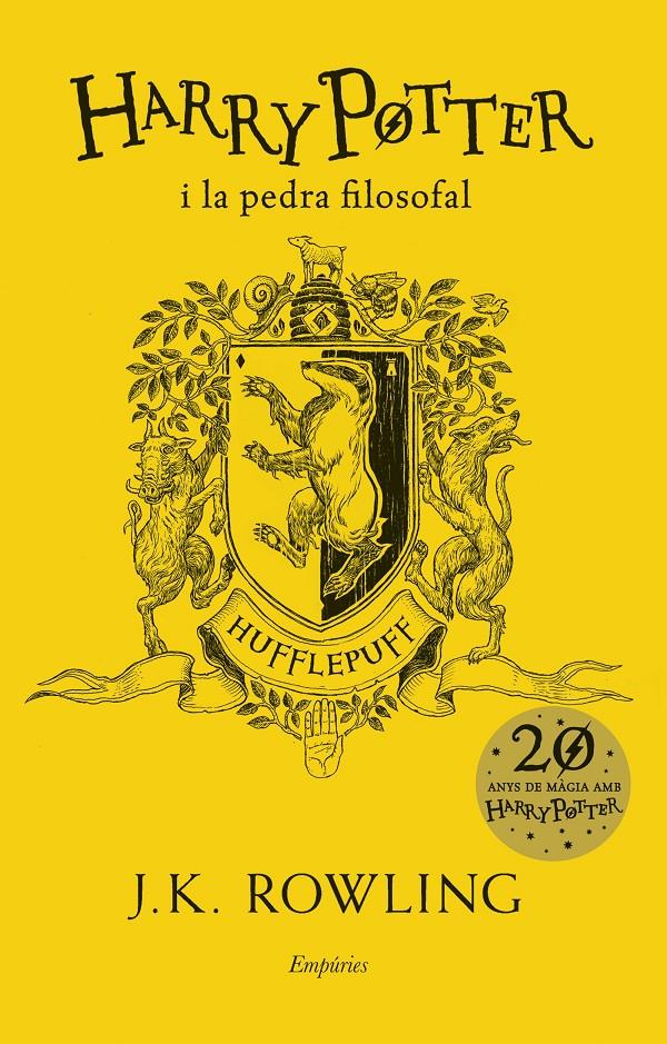 HARRY POTTER I LA PEDRA FILOSOFAL (HUFFLEPUFF) | 9788417016685 | ROWLING, J.K. | Llibreria La Font de Mimir - Llibreria online Barcelona - Comprar llibres català i castellà