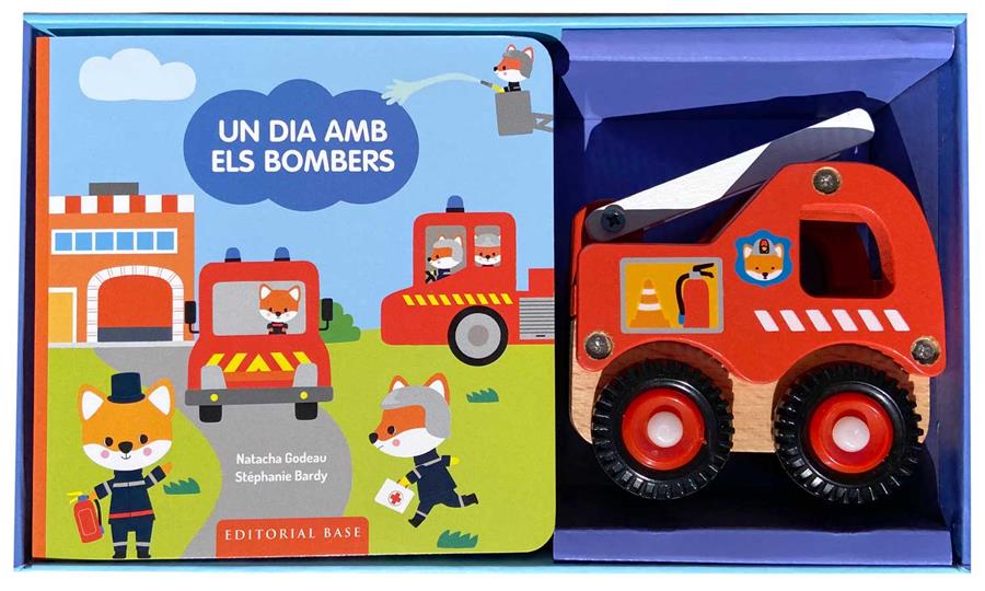 UN DIA AMB ELS BOMBERS | 9788417759766 | GODEAU, NATACHA | Llibreria La Font de Mimir - Llibreria online Barcelona - Comprar llibres català i castellà
