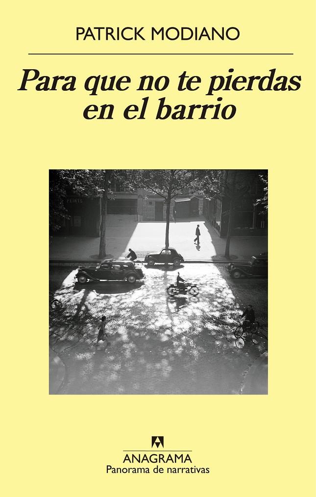 PARA QUE NO TE PIERDAS EN EL BARRIO | 9788433979308 | MODIANO, PATRICK | Llibreria La Font de Mimir - Llibreria online Barcelona - Comprar llibres català i castellà
