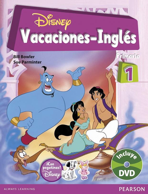 VACACIONES-INGLÉS 1 PRIMARIA + DVD | 9788498375619 | BOWLER, BILL | Llibreria La Font de Mimir - Llibreria online Barcelona - Comprar llibres català i castellà
