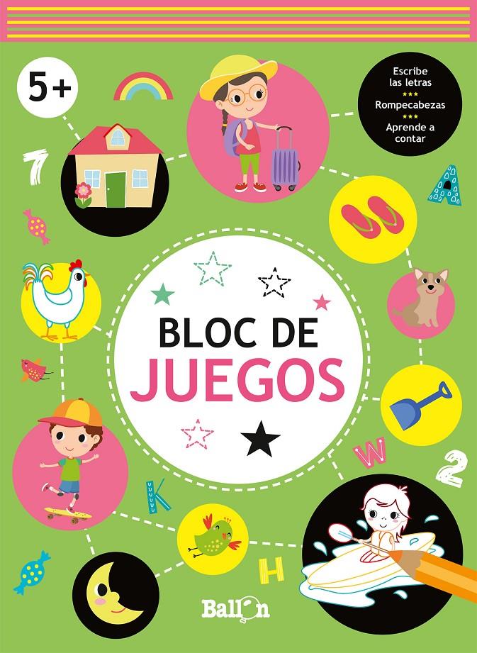 BLOC DE JUEGOS +5 | 9789403226095 | BALLON | Llibreria La Font de Mimir - Llibreria online Barcelona - Comprar llibres català i castellà
