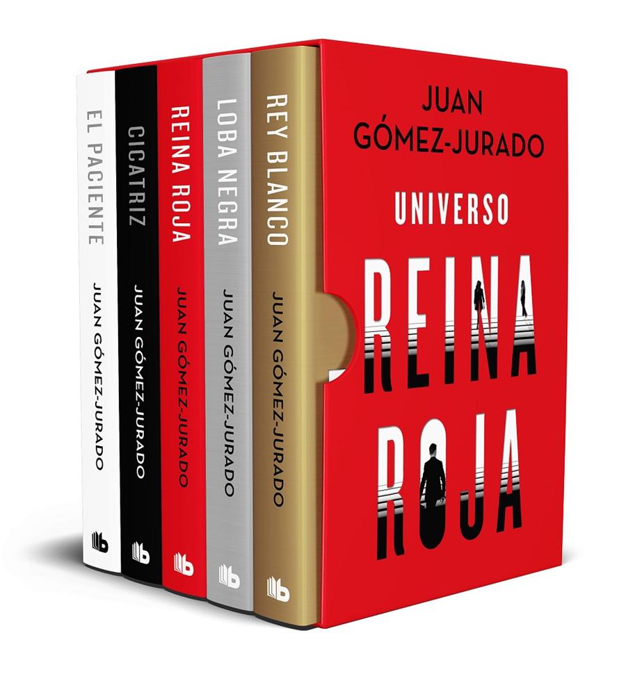 UNIVERSO REINA ROJA (ESTUCHE CON: CON: REINA ROJA | LOBA NEGRA | REY BLANCO | CI | 9788413145044 | GÓMEZ-JURADO, JUAN | Llibreria La Font de Mimir - Llibreria online Barcelona - Comprar llibres català i castellà
