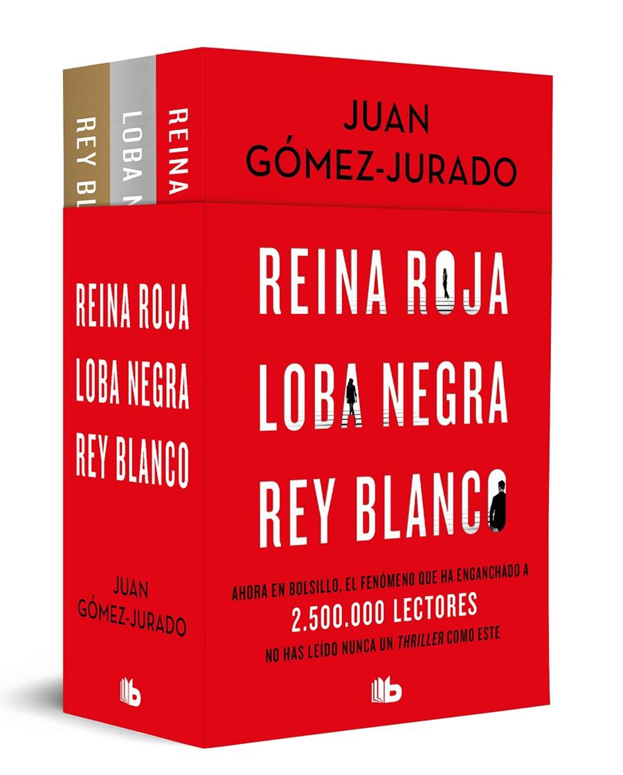 TRILOGÍA REINA ROJA (PACK CON: REINA ROJA | LOBA NEGRA | REY BLANCO) | 9788413145037 | GÓMEZ-JURADO, JUAN | Llibreria La Font de Mimir - Llibreria online Barcelona - Comprar llibres català i castellà