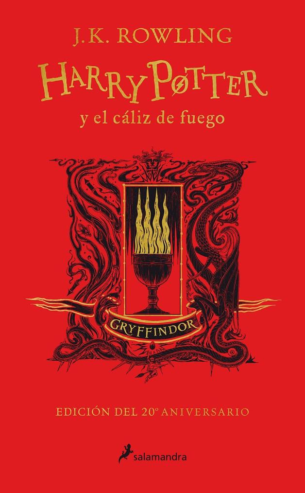 HARRY POTTER Y EL CÁLIZ DE FUEGO (EDICIÓN GRYFFINDOR DE 20º ANIVERSARIO) (HARRY | 9788418174360 | ROWLING, J.K. | Llibreria La Font de Mimir - Llibreria online Barcelona - Comprar llibres català i castellà