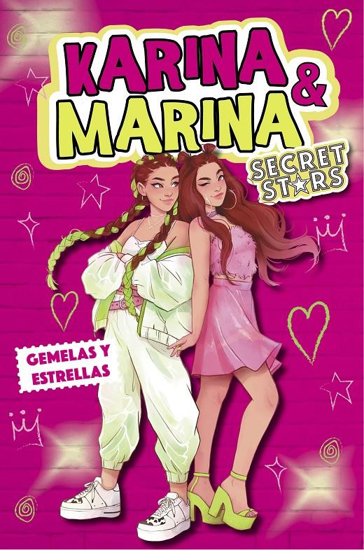 GEMELAS Y ESTRELLAS (KARINA & MARINA SECRET STARS 1) | 9788418318979 | KARINA & MARINA, | Llibreria La Font de Mimir - Llibreria online Barcelona - Comprar llibres català i castellà