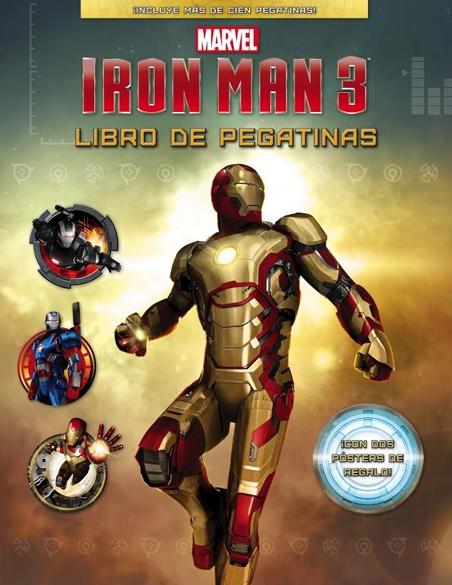 IRON MAN 3. LIBRO PEGATINAS | 9788415343509 | MARVEL | Llibreria La Font de Mimir - Llibreria online Barcelona - Comprar llibres català i castellà
