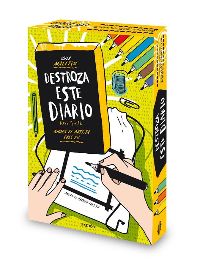 SÚPER MALETÍN DESTROZA ESTE DIARIO | 9788449333576 | SMITH, KERI | Llibreria La Font de Mimir - Llibreria online Barcelona - Comprar llibres català i castellà