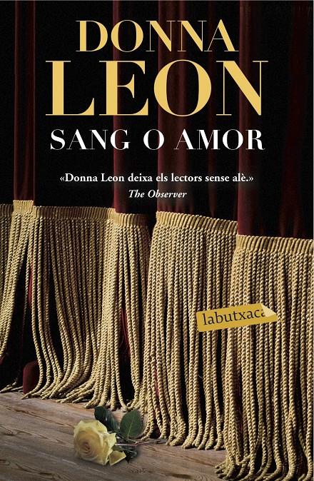 SANG O AMOR | 9788416334896 | DONNA LEON | Llibreria La Font de Mimir - Llibreria online Barcelona - Comprar llibres català i castellà