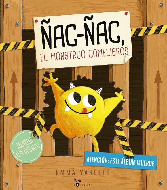 ÑAC-ÑAC, EL MONSTRUO COMELIBROS | 9788469604915 | YARLETT, EMMA | Llibreria La Font de Mimir - Llibreria online Barcelona - Comprar llibres català i castellà