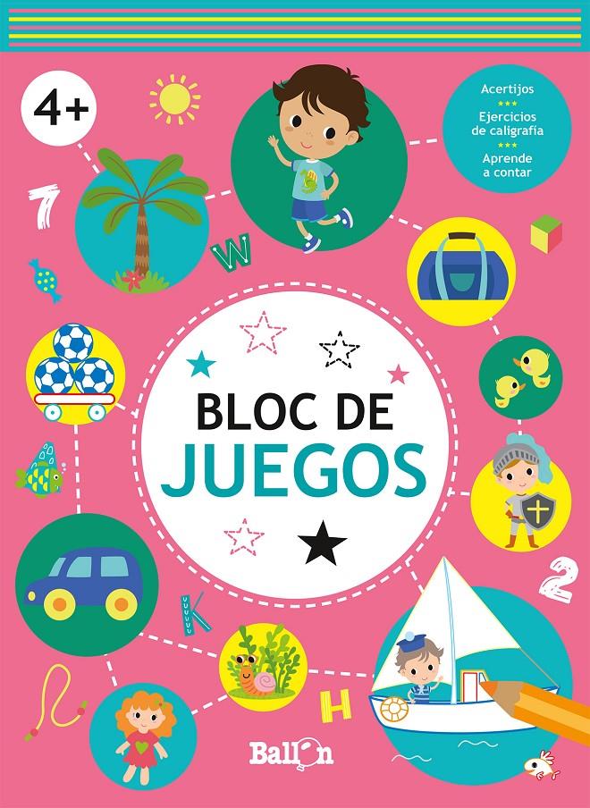 BLOC DE JUEGOS +4 | 9789403226101 | BALLON | Llibreria La Font de Mimir - Llibreria online Barcelona - Comprar llibres català i castellà