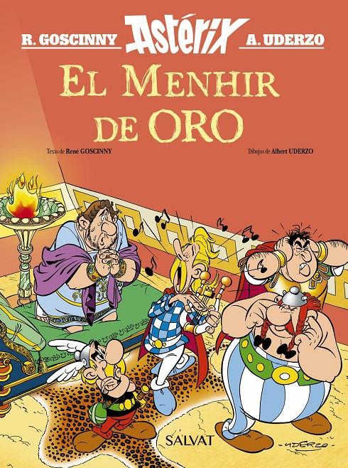 EL MENHIR DE ORO | 9788469629673 | GOSCINNY, RENÉ | Llibreria La Font de Mimir - Llibreria online Barcelona - Comprar llibres català i castellà