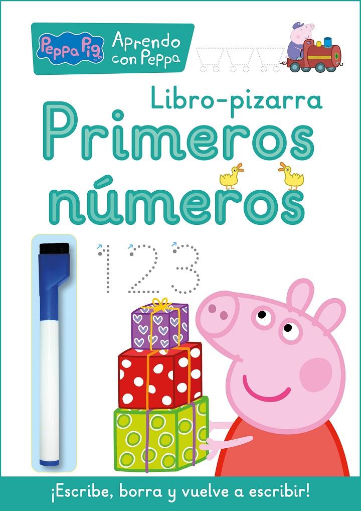 PRIMEROS NÚMEROS (LIBRO-PIZARRA) (APRENDO CON PEPPA PIG) | 9788448859084 | HASBRO,/EONE, | Llibreria La Font de Mimir - Llibreria online Barcelona - Comprar llibres català i castellà