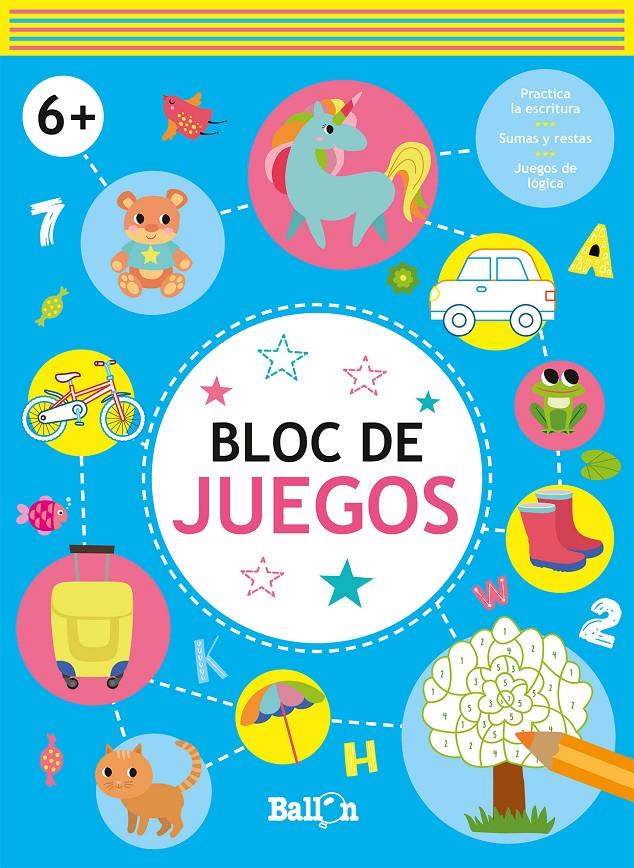 BLOC DE JUEGOS +6 | 9789403226088 | BALLON | Llibreria La Font de Mimir - Llibreria online Barcelona - Comprar llibres català i castellà