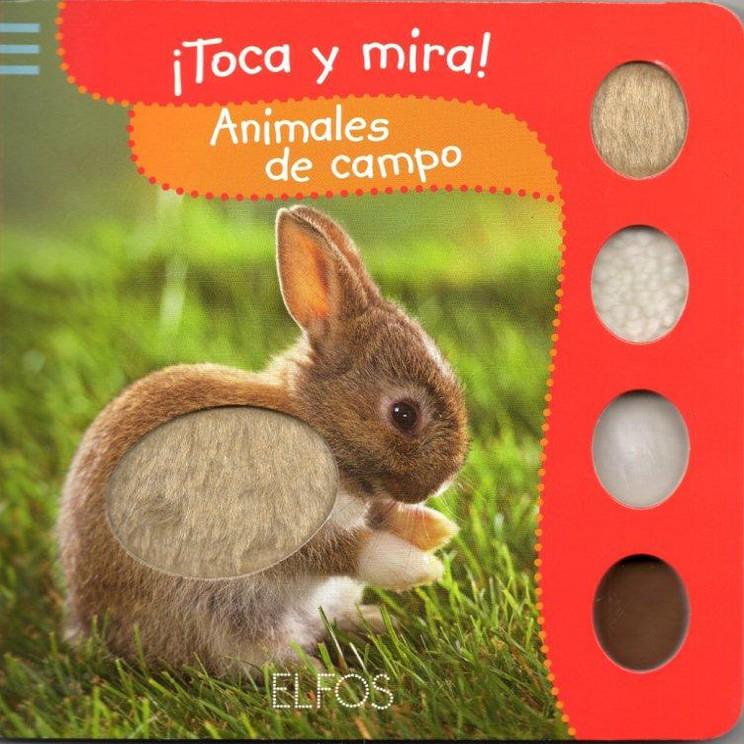 TOCA Y MIRA. ANIMALES DE CAMPO | 9788484233794 | Llibreria La Font de Mimir - Llibreria online Barcelona - Comprar llibres català i castellà