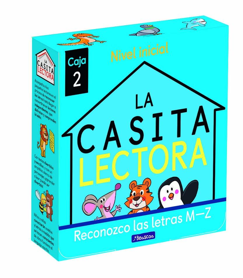 LA CASITA LECTORA. CAJA 2 - RECONOZCO LAS LETRAS M-Z (NIVEL INICIAL) | 9788448859541 | VARIOS AUTORES, | Llibreria La Font de Mimir - Llibreria online Barcelona - Comprar llibres català i castellà