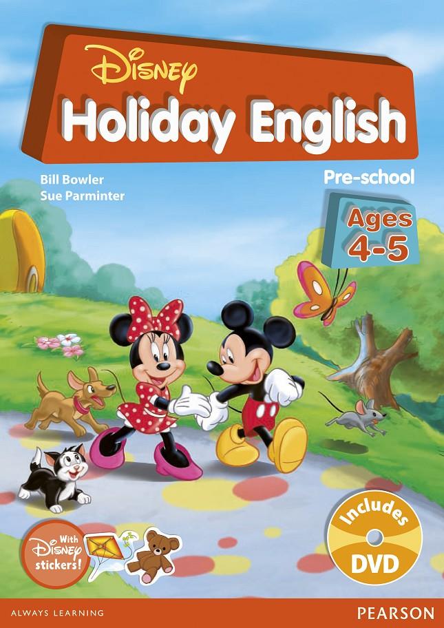 HOLIDAY ENGLISH PRE-SCHOOL 4-5 AGES + DVD | 9788498375749 | AA VV | Llibreria La Font de Mimir - Llibreria online Barcelona - Comprar llibres català i castellà