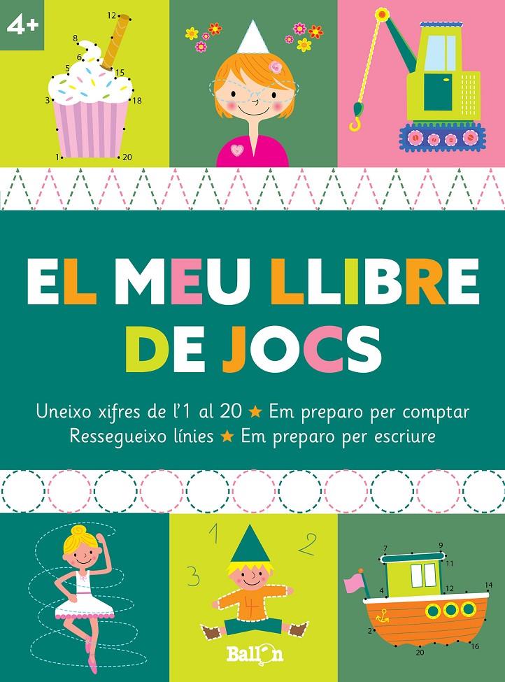 EL MEU LLIBRE DE JOCS +4 | 9789403225371 | BALLON | Llibreria La Font de Mimir - Llibreria online Barcelona - Comprar llibres català i castellà