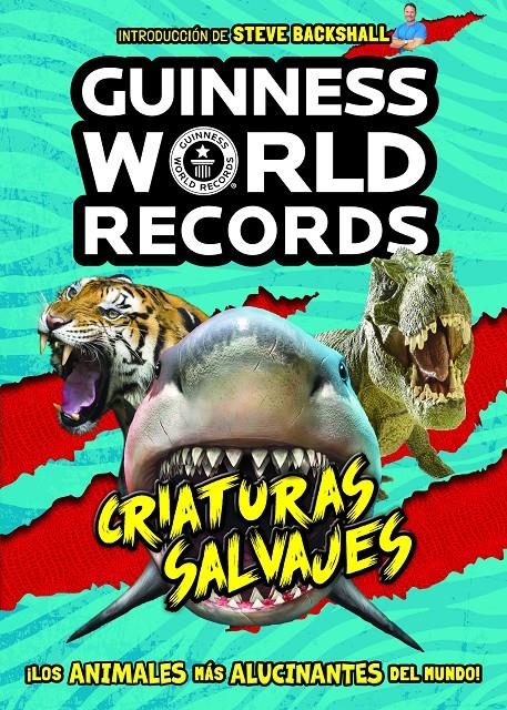 GUINNESS WORLD RECORDS. CRIATURAS SALVAJES | 9788408225584 | GUINNESS WORLD RECORDS | Llibreria La Font de Mimir - Llibreria online Barcelona - Comprar llibres català i castellà
