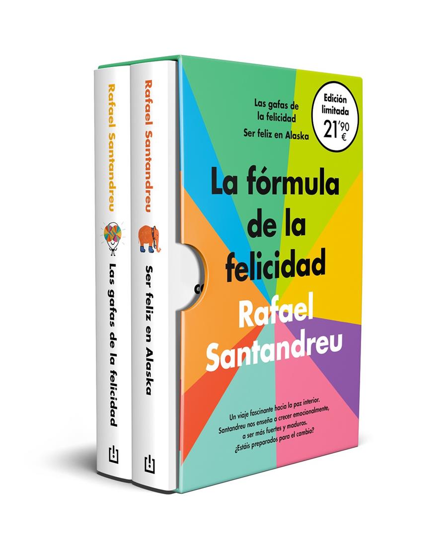 ESTUCHE LA FÓRMULA DE LA FELICIDAD DE RAFAEL SANTANDREU (ED. LIMITADA). LAS GAFA | 9788466363952 | SANTANDREU, RAFAEL | Llibreria La Font de Mimir - Llibreria online Barcelona - Comprar llibres català i castellà