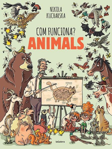 COM FUNCIONA? ANIMALS | 9788424671754 | KUCHARSKA, NIKOLA | Llibreria La Font de Mimir - Llibreria online Barcelona - Comprar llibres català i castellà