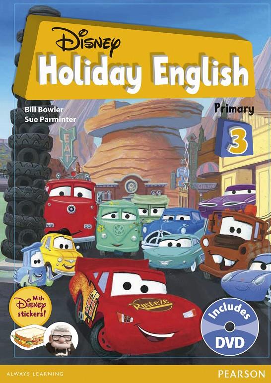 HOLIDAY ENGLISH 3 PRIMARY + DVD | 9788498375794 | BOWLER, BILL | Llibreria La Font de Mimir - Llibreria online Barcelona - Comprar llibres català i castellà