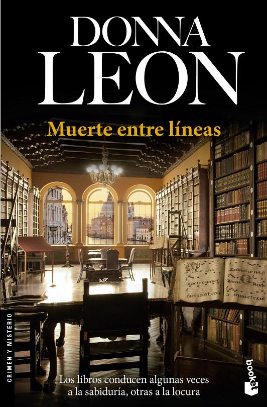 MUERTE ENTRE LÍNEAS | 9788432224331 | DONNA LEON | Llibreria La Font de Mimir - Llibreria online Barcelona - Comprar llibres català i castellà