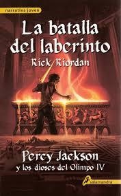 PERCY JACKSON IV. LA BATALLA DEL LABERINTO | 9788498382525 | RIORDAN, RICK | Llibreria La Font de Mimir - Llibreria online Barcelona - Comprar llibres català i castellà