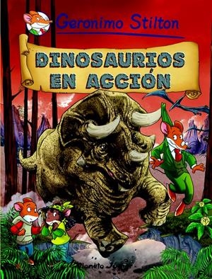 COMIC STILTON 7. DINOSAURIOS EN ACCION | 9788408098805 | GERONIMO STILTON | Llibreria La Font de Mimir - Llibreria online Barcelona - Comprar llibres català i castellà