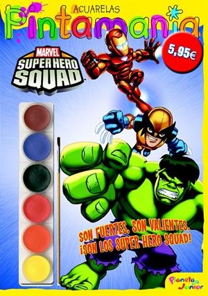 SUPER HERO SQUAD. ACUARELAS | 9788408099307 | SUPER HERO SQUAD | Llibreria La Font de Mimir - Llibreria online Barcelona - Comprar llibres català i castellà