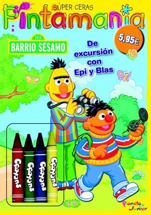 BS. PINTAMANIA SUPER CERAS | 9788408100539 | BARRIO SESAMO | Llibreria La Font de Mimir - Llibreria online Barcelona - Comprar llibres català i castellà