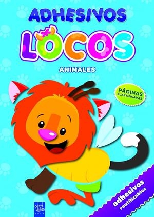 ADHESIVOS LOCOS. ANIMALES | 9788408098348 | VV. AA | Llibreria La Font de Mimir - Llibreria online Barcelona - Comprar llibres català i castellà