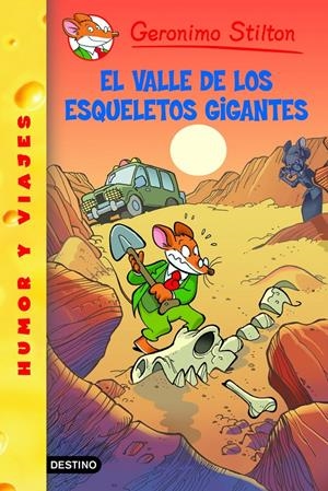 GS44. VALLE ESQUELETOS GIGANTES | 9788408102144 | GERONIMO STILTON | Llibreria La Font de Mimir - Llibreria online Barcelona - Comprar llibres català i castellà