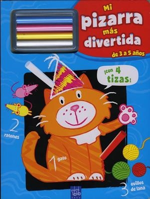 MI LDIVERTIDO IBRO-PIZARRA DE 3 A 5 AÑOS (AZUL) | 9788408098300 | YOYO | Llibreria La Font de Mimir - Llibreria online Barcelona - Comprar llibres català i castellà