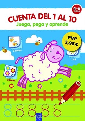 JUEGA, PEGA Y APRENDE. CUENTA DEL 1 AL 10 | 9788408108610 | YOYO | Llibreria La Font de Mimir - Llibreria online Barcelona - Comprar llibres català i castellà