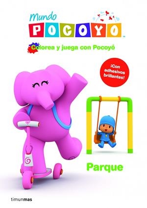 POCOYO COLOREA Y JUEGA - PARQUE | 9788408108689 | ZINKIA ENTERTAINMENT, S. A. | Llibreria La Font de Mimir - Llibreria online Barcelona - Comprar llibres català i castellà