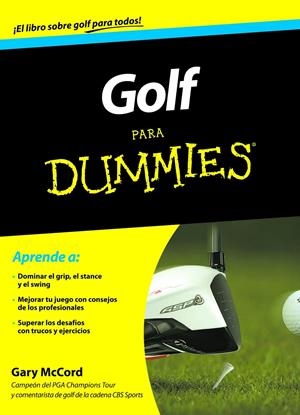 GOLF  PARA DUMMIES | 9788432900549 | GARY MCCORD | Llibreria La Font de Mimir - Llibreria online Barcelona - Comprar llibres català i castellà