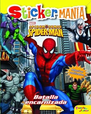 SPIDERMAN. STICKERMANIA 1 | 9788408109440 | SPIDERMAN | Llibreria La Font de Mimir - Llibreria online Barcelona - Comprar llibres català i castellà