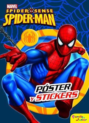 SPIDER-MAN PÓSTER Y STICKERS | 9788408003847 | SPIDERMAN | Llibreria La Font de Mimir - Llibreria online Barcelona - Comprar llibres català i castellà