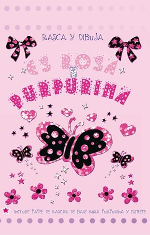DIBUJA Y RASCA. ES ROSA Y PURPURINA | 9788468305813 | VARIOS | Llibreria La Font de Mimir - Llibreria online Barcelona - Comprar llibres català i castellà