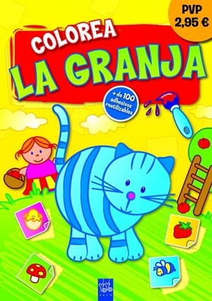 COLOREA LA GRANJA. GATITO | 9788408036609 | YOYO | Llibreria La Font de Mimir - Llibreria online Barcelona - Comprar llibres català i castellà