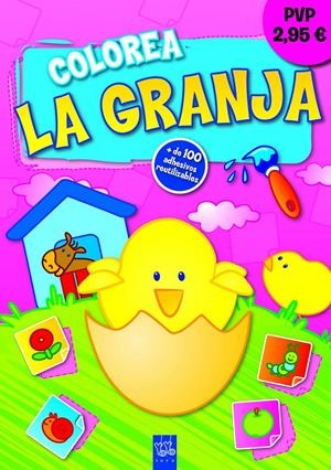 COLOREA LA GRANJA. POLLITO | 9788408036616 | YOYO | Llibreria La Font de Mimir - Llibreria online Barcelona - Comprar llibres català i castellà